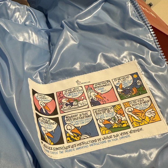 Blue moncler vest - Picture 6 of 15